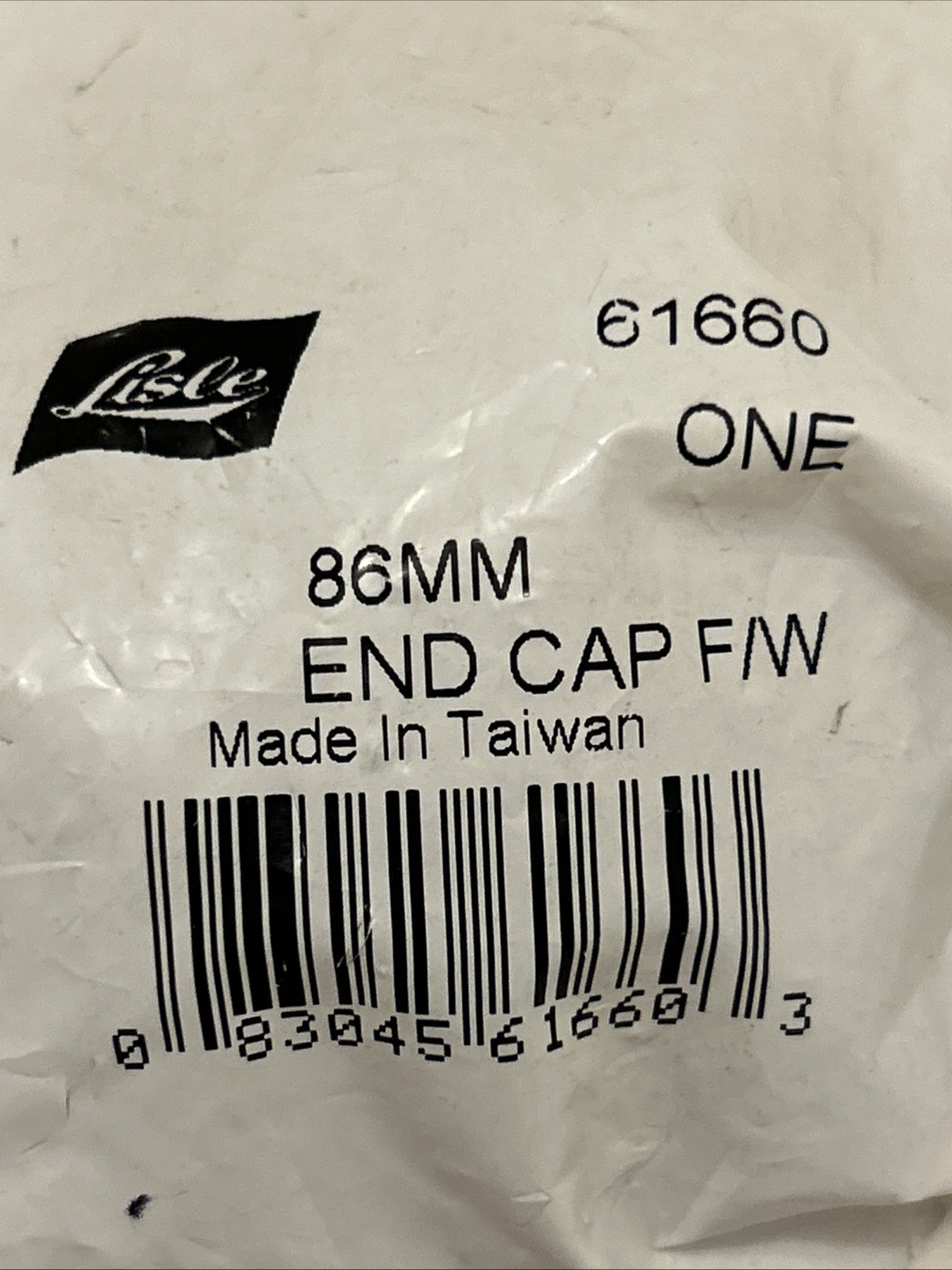 End Cap Filter Wrench 86mm- Lisle Tool Corporation 61660
