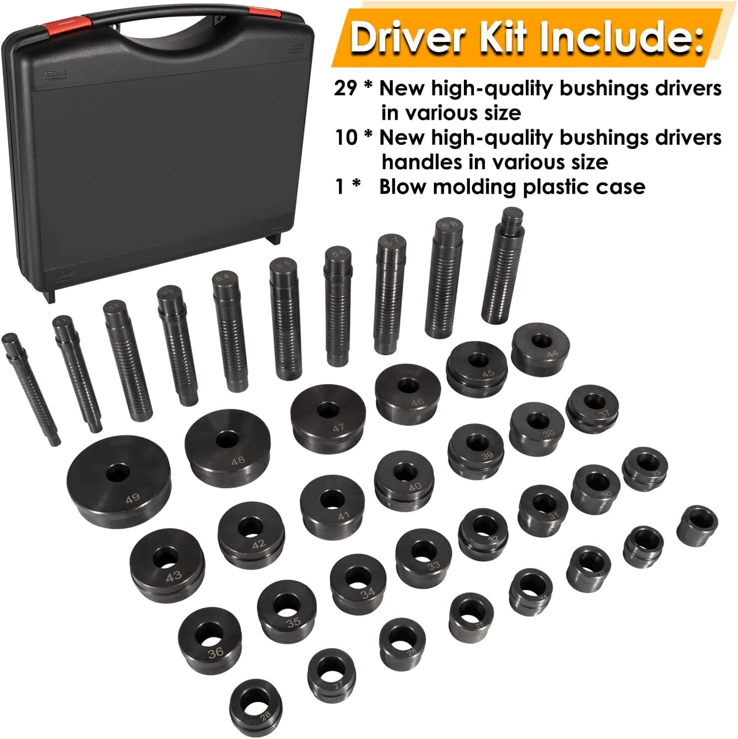 T-0220-39 Master Bushing Driver Bearing Seal Installer Remover Tool for Ford GM