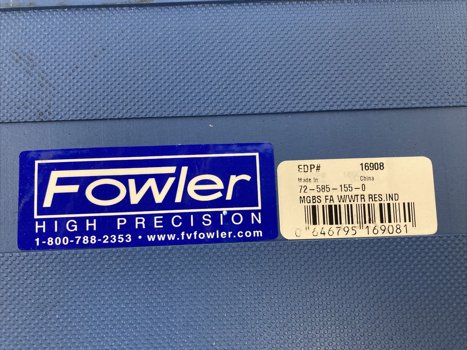 X-Proof Water Resistance Indicator and Magnetic Base Set FOW72-585-155 Brand New