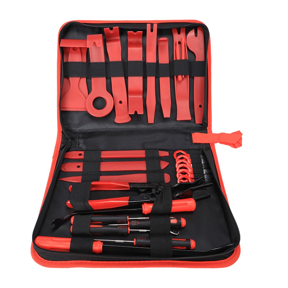 200Pcs Car Trim Removal Tool Set Hand Tools Pry Bar Panel Door Interior Clip Set