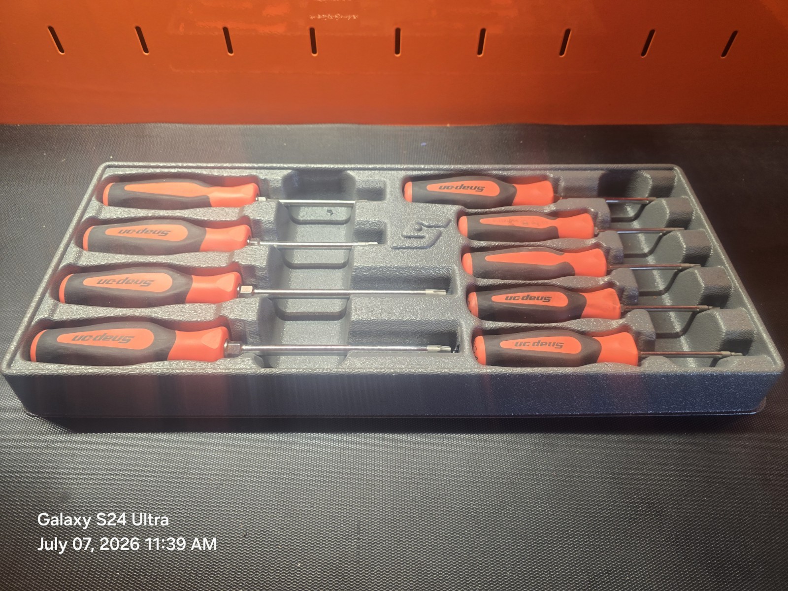 Snapon 9 Piece Soft Grip Torx Screwdriver Set