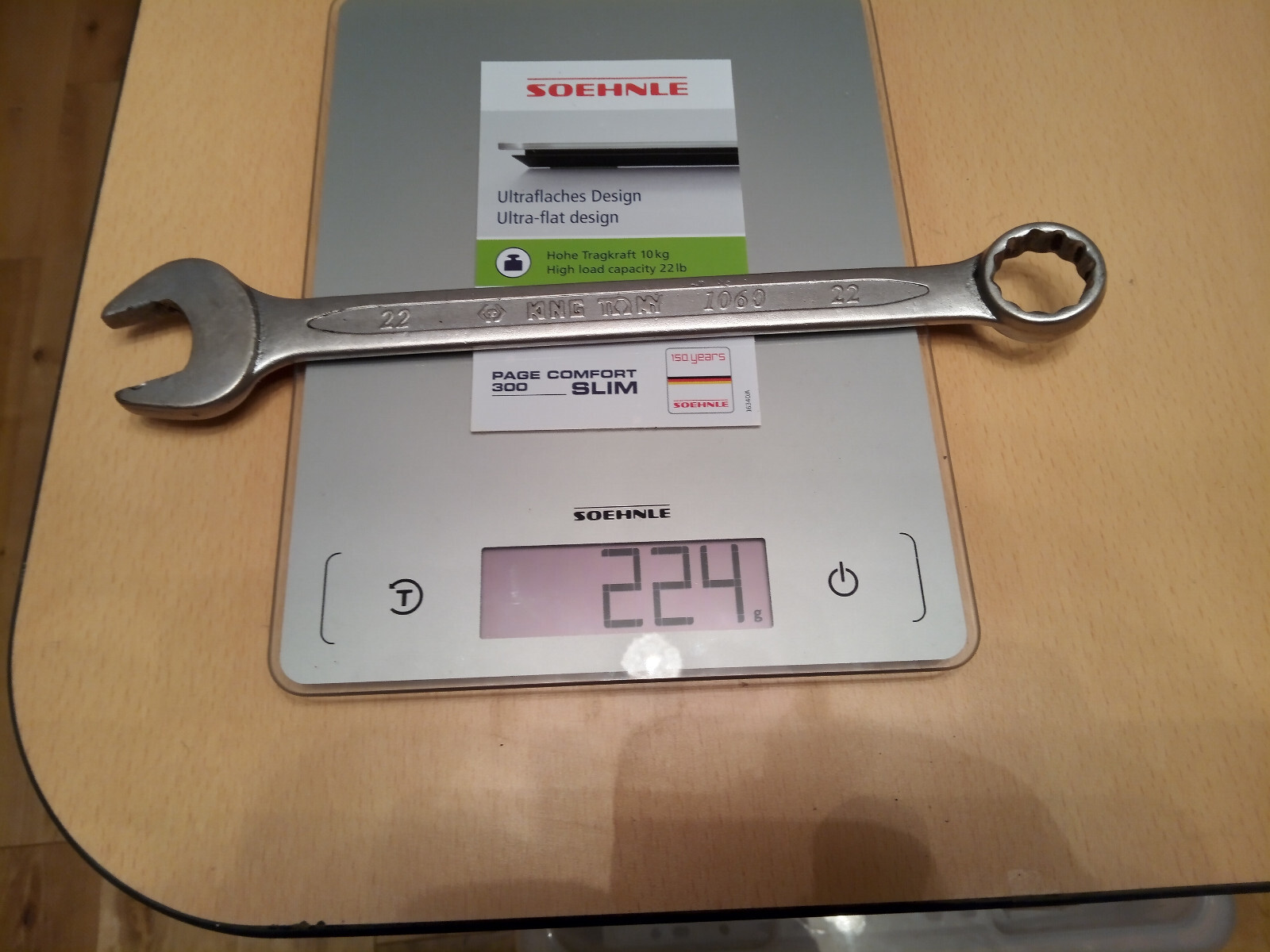 King Tony 1060 Combination Spanner 22 mm KT-1060