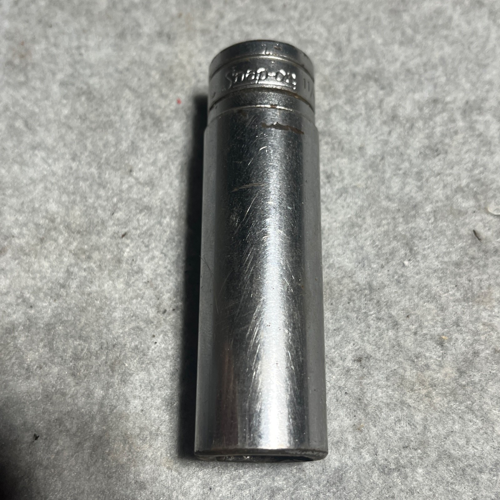 Snap-On 11/16” TS 221, 6 Point 1/2″ Drive Deep Socket USA