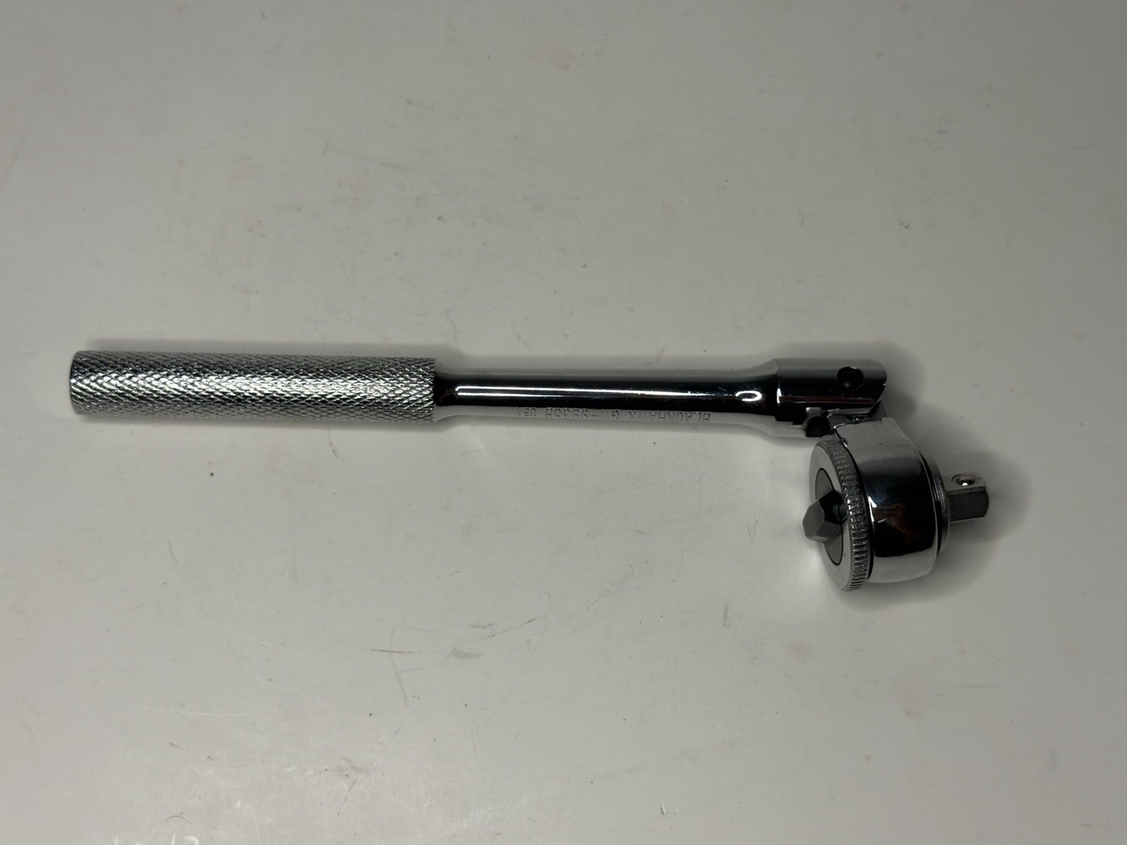 Blackhawk 1/4in Drive Flex Head Ratchet GW-9935B Made In The USA Like New