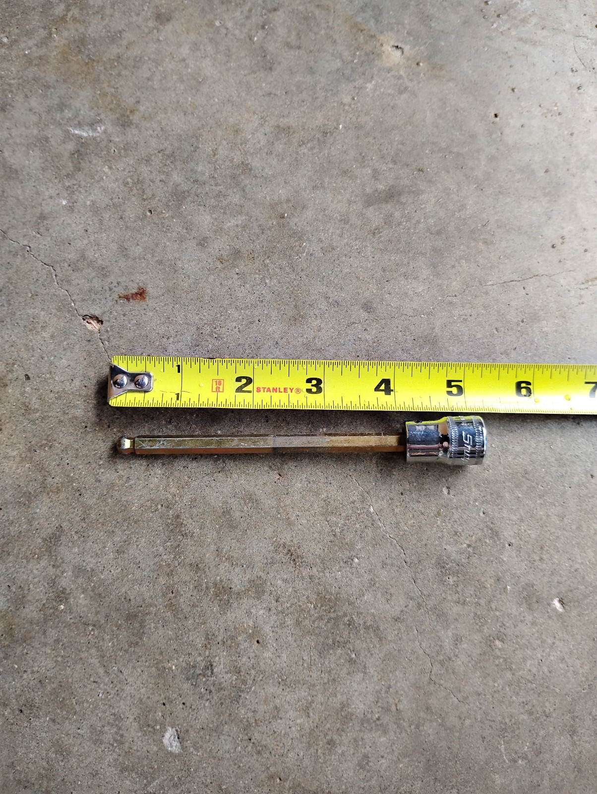 Snap-On 6mm, Long Length Ball Hex Socket 3/8″ Drive FABLM6 Made in USA