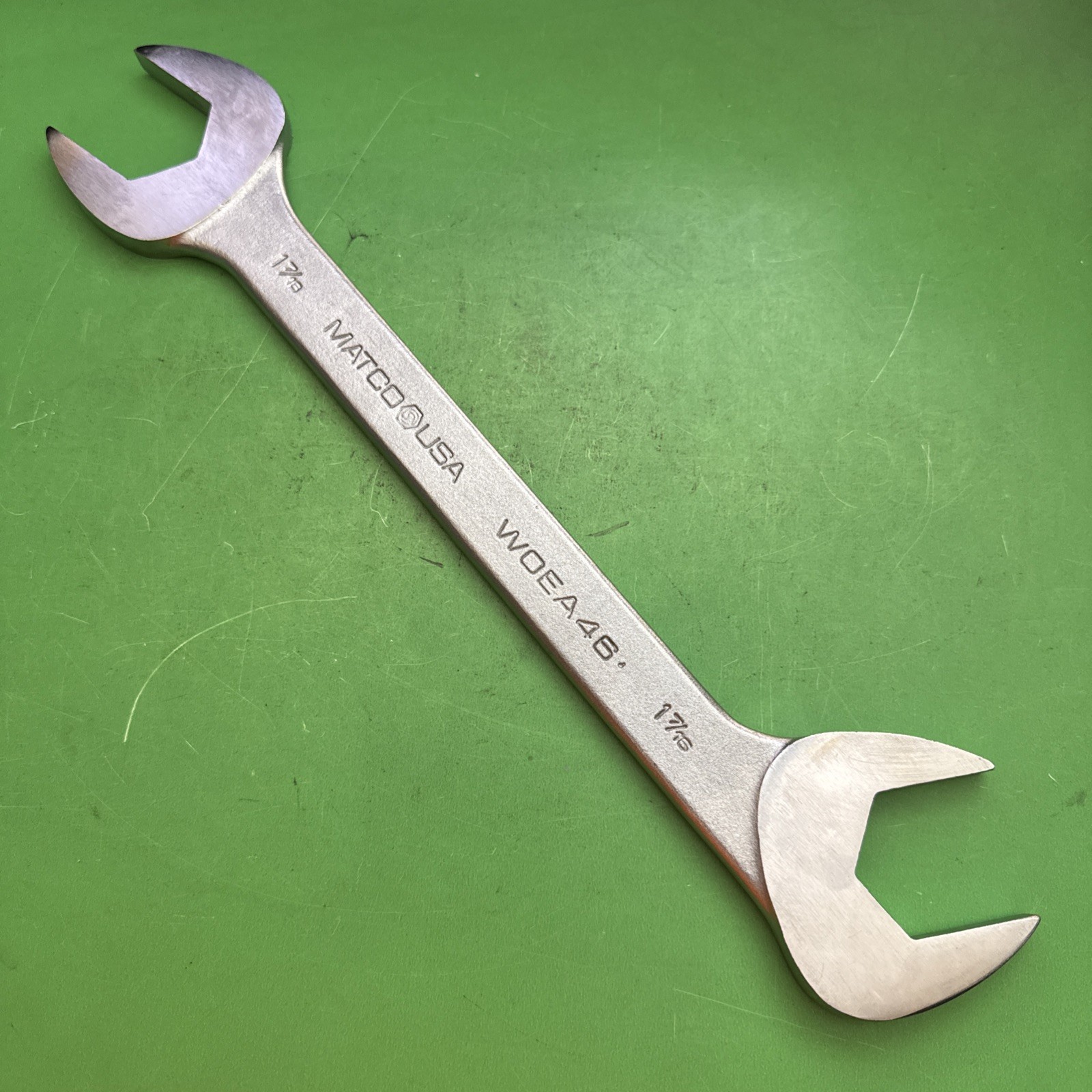 Matco USA 8-Piece WOEA Series 1″ to 1-1/2” SAE 4-Way Open-End Angle Wrench Set