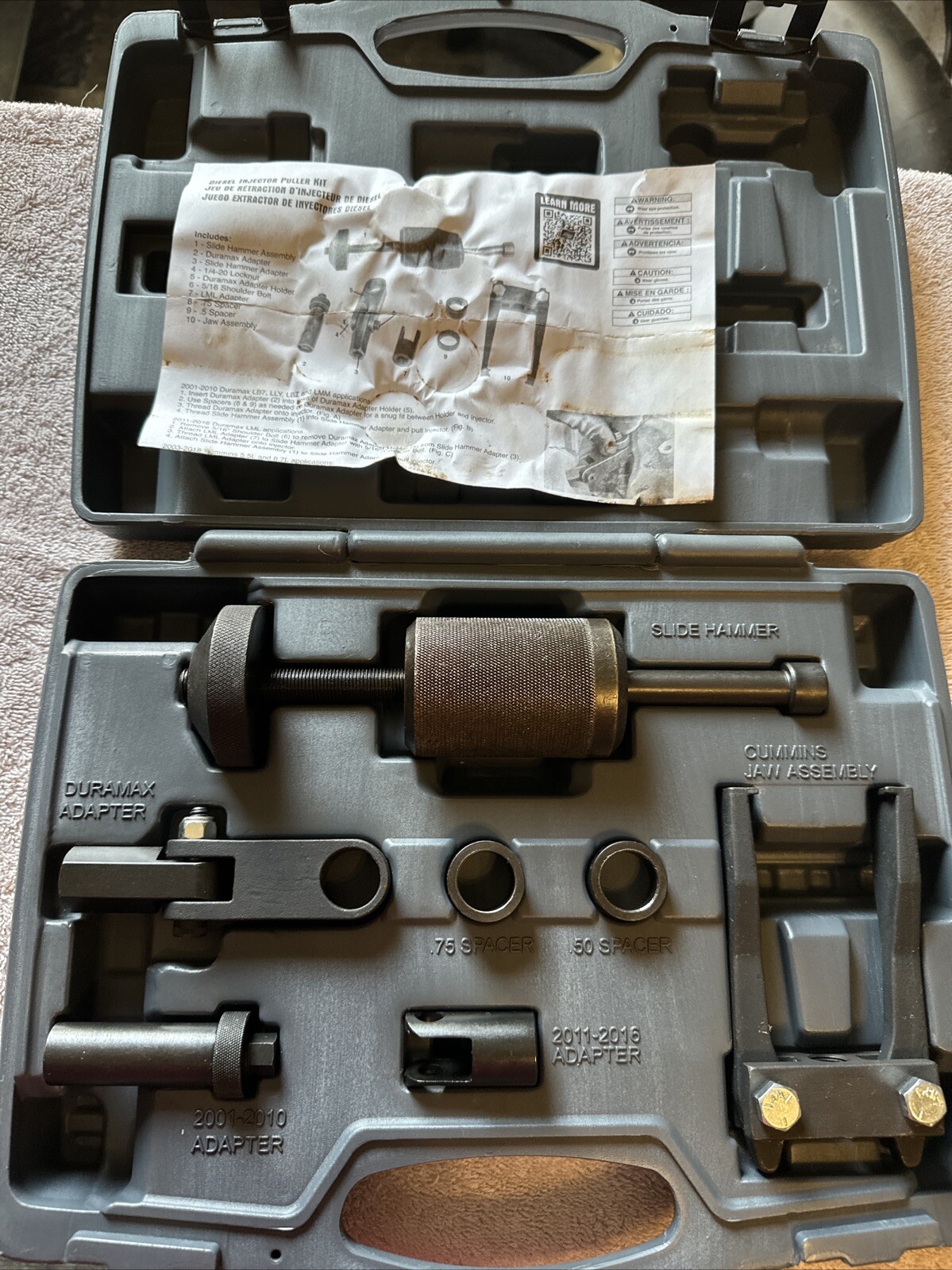 Lisle Tools Diesel, Injector, Polar Kit