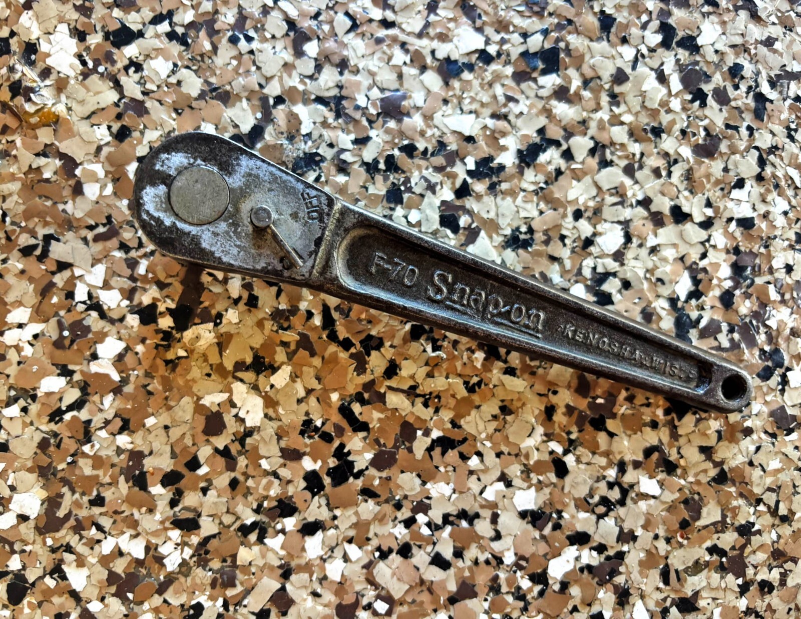F 70 vintage snap on ratchet tool