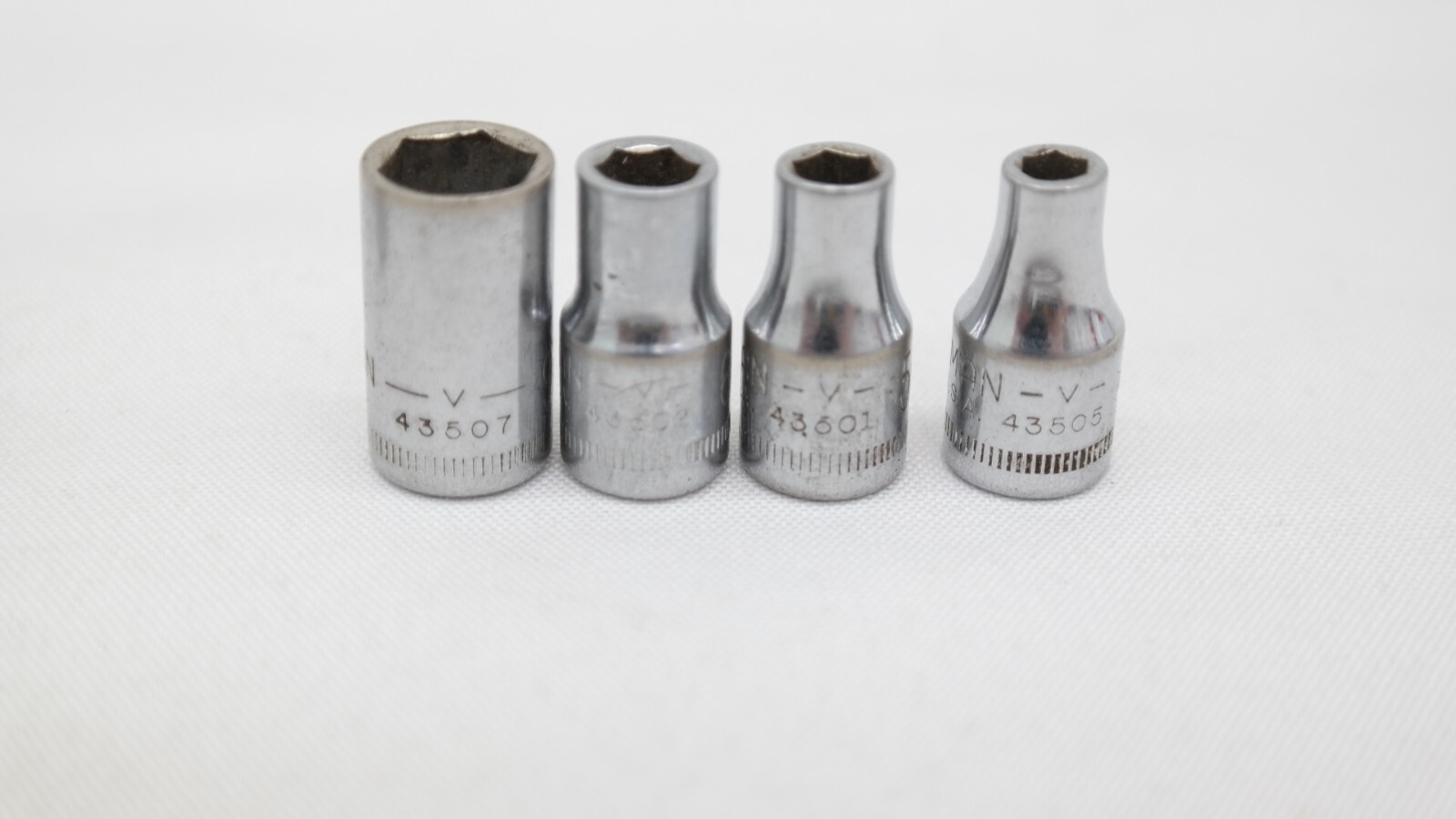 Craftsman Metric 6 Point Sockets 19, 15, 11, 10, 9, 6, 5, & 4mm Mixed Lot of 9