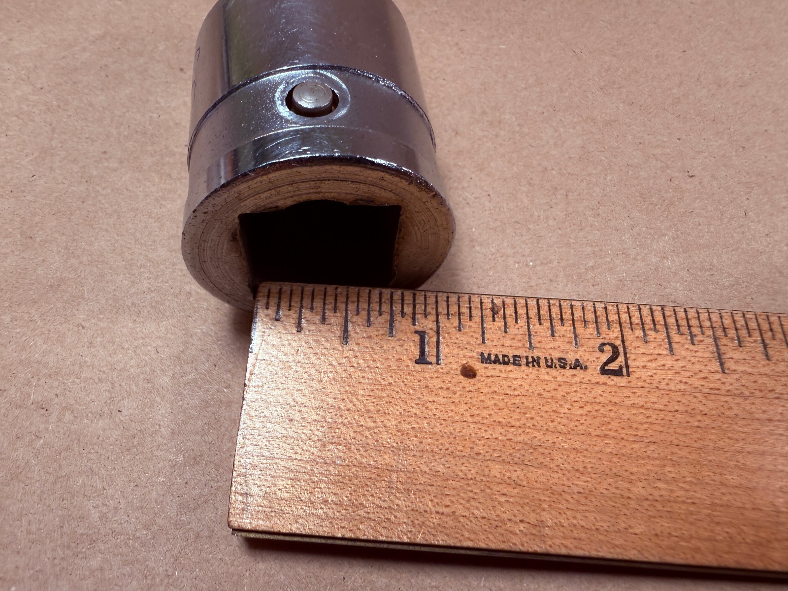 Snap-On USA 3/4″ Drive Female to 1″ Drive Male Socket Adapter LA-72 Vintage