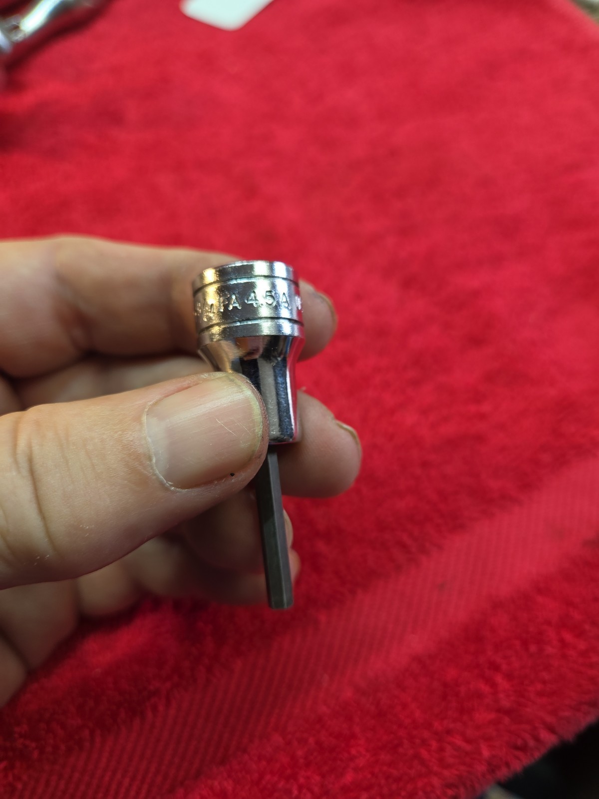 Snap-on Tools FA4.5A 3/8″ Drive 9/64″ Allen Hex Bit Socket Driver USA