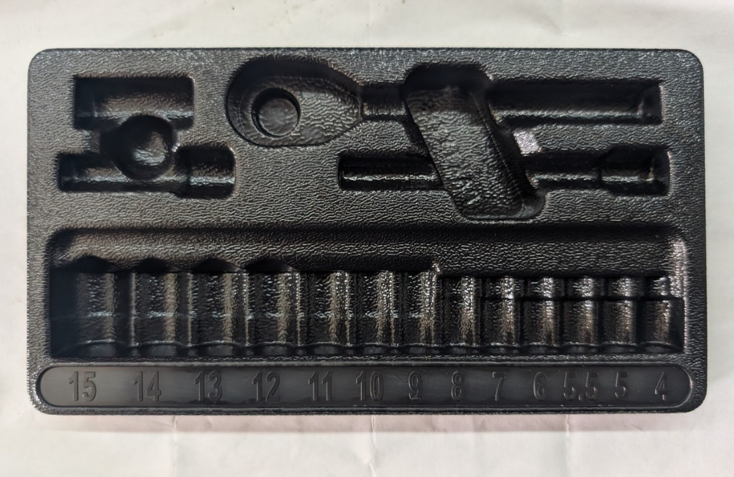 Snap-on PAKLD138 Empty Case for 1/4″ Drive Metric Socket Set (4mm-15mm)