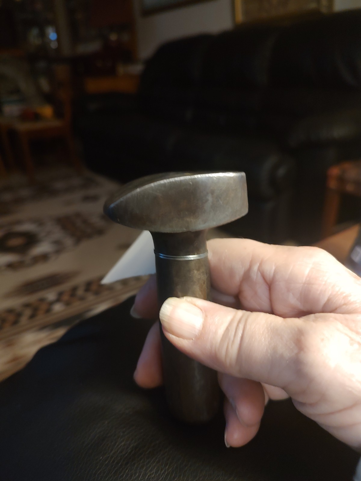 3 HAND ANVIL DOLLIES different shapes, heavy