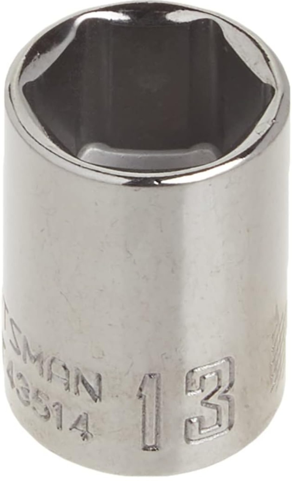 10 PACK – 13mm CRAFTSMAN TOOLS CMMT43514 Metric MM 6-pt 1/4-in Dr Shallow Socket