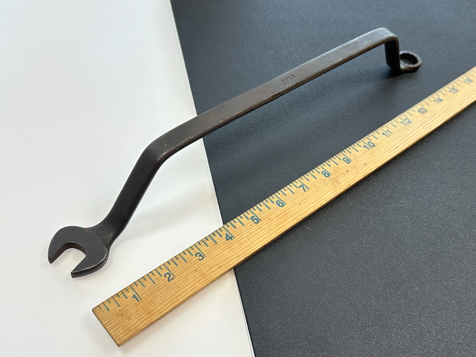 603S Style 6038 Extra Thin Check Nut Jam Nut Offset 17mm 11/16” Open End Wrench