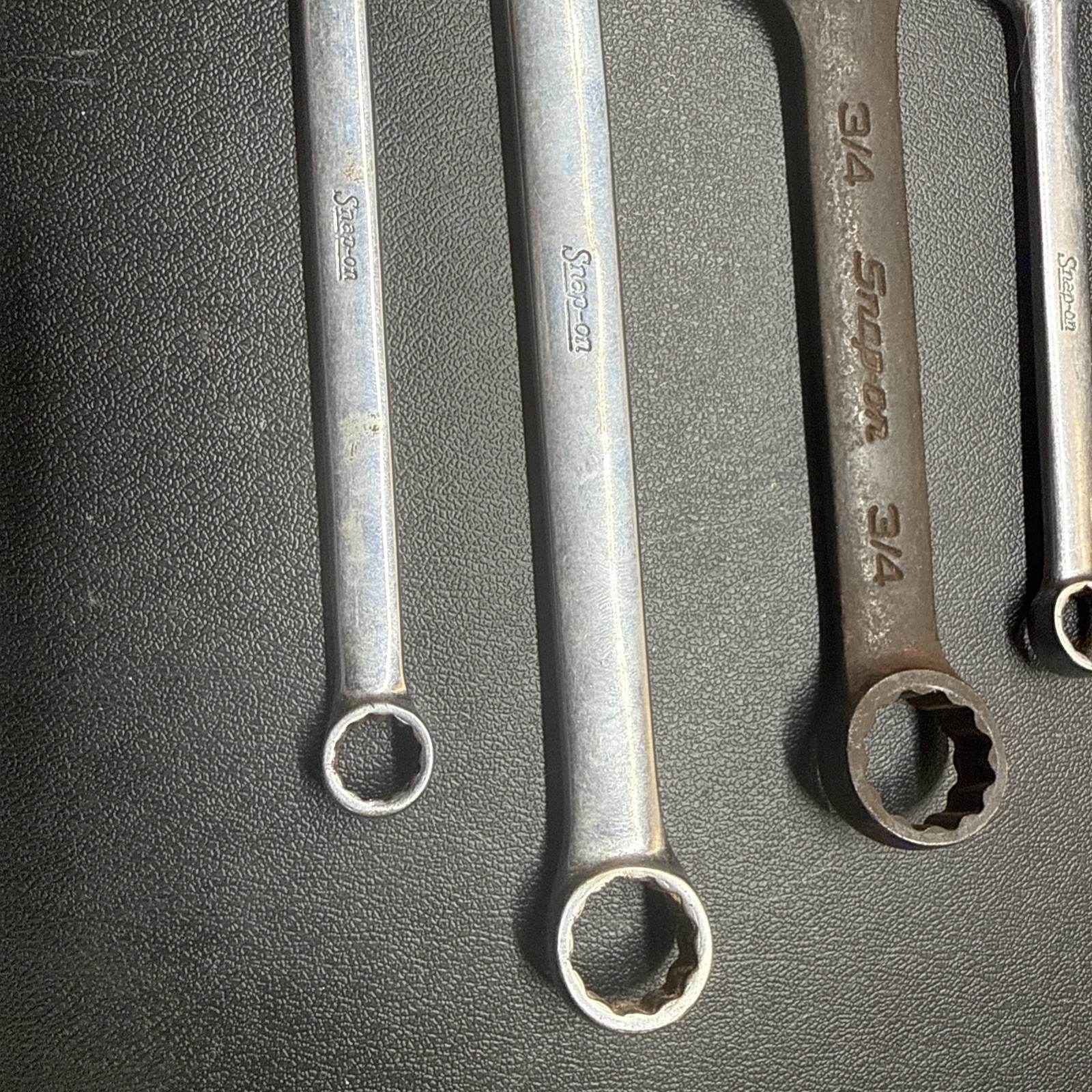 Snap-on 12 Point Combination Wrenches OEXM & GOEX Series 4 Piece USA MIXED LOT