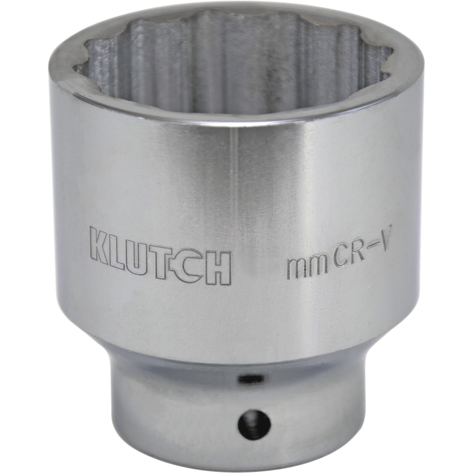 Klutch Jumbo Socket, Metric, 50mm, 3/4in.-Drive, 12-Pt.
