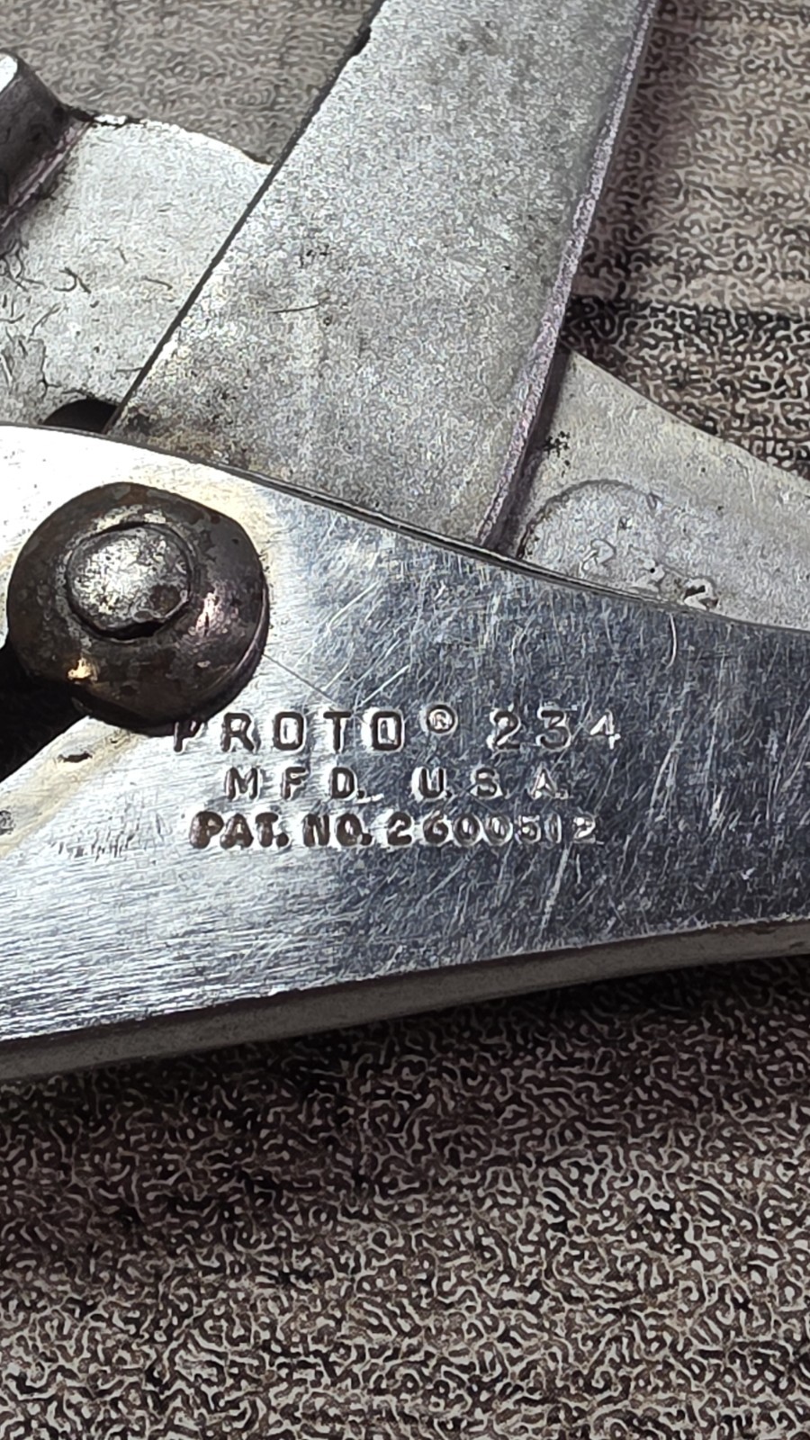 PROTO Tools 234 Multi Adjustable Compound Action Pliers USA