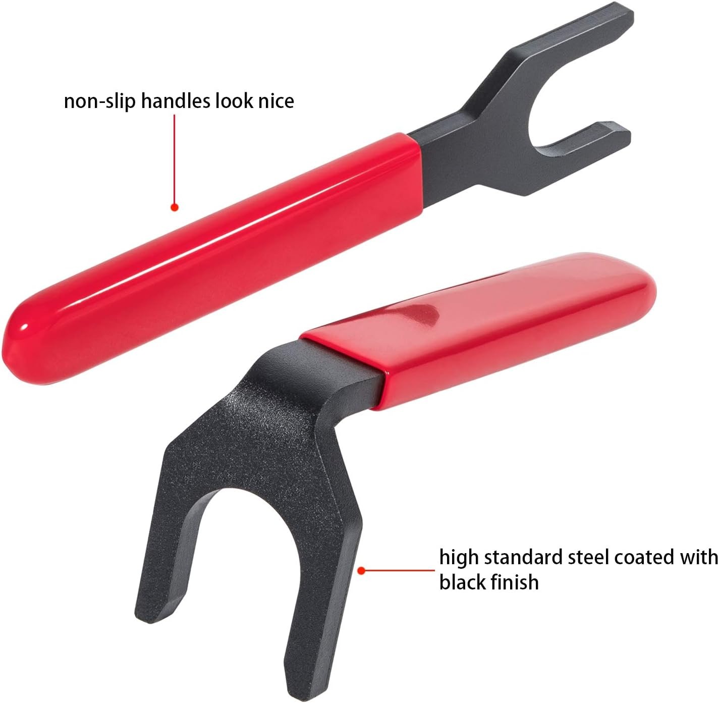 2Pcs Cummins ISB ISX Fuel Line Disconnect Wrench Set Straight Bent Tool 13260