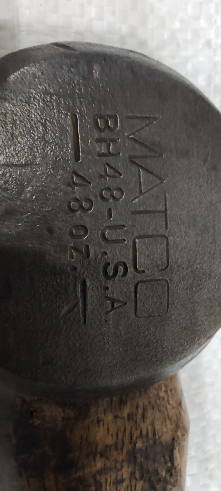 MATCO TOOLS USA BH48, 48oz. BALL PEEN HAMMER , Good Condition