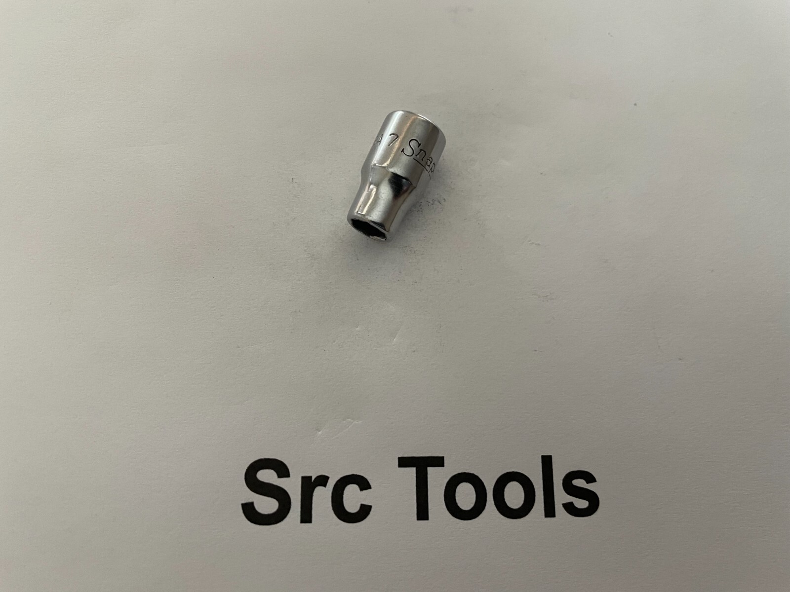 Snap-On Tools USA 1957 1/4″ Drive 1/4″ SAE 6pt Midget Chrome Socket TM-8