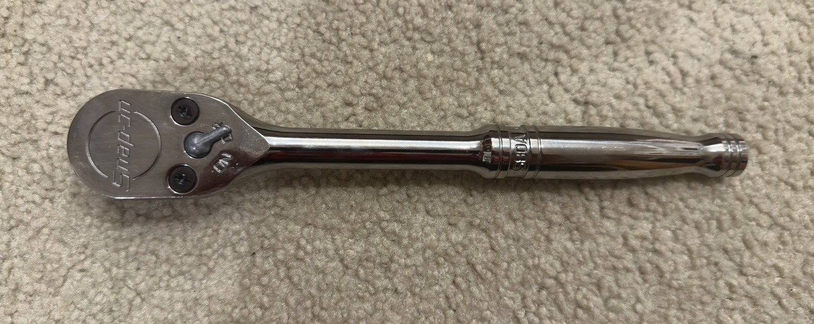 NEW SNAP-ON 1/2″ DRIVE STANDARD CHROME DUAL 80 RATCHET S80A USA