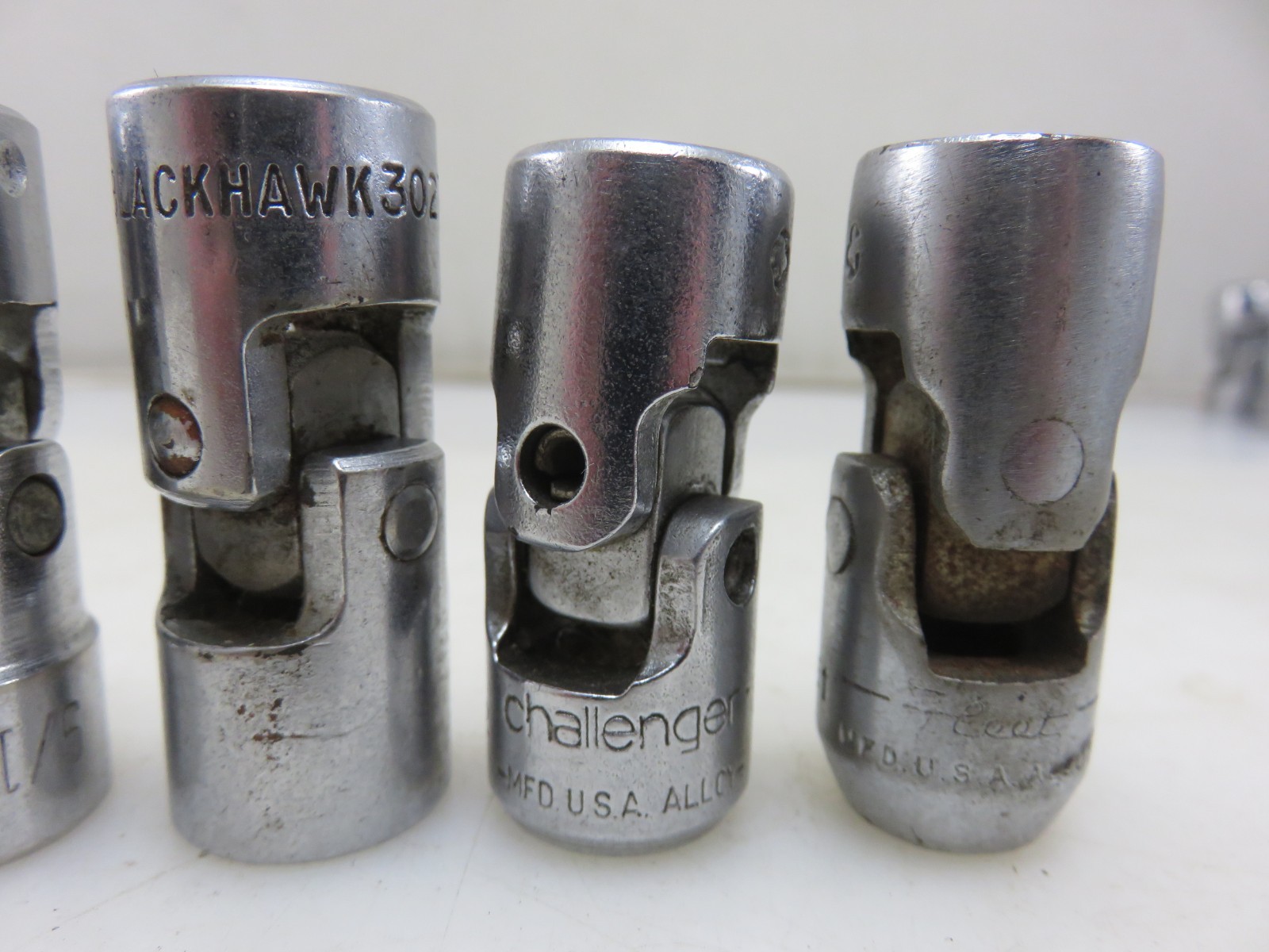 Wright Proto Others Etc. Swivel Flex Joint Socket Set 6pc 12pt 3/8″-11/16″ Set
