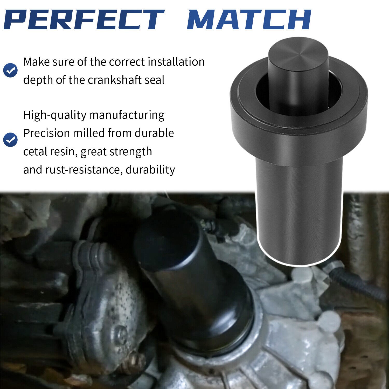 NP246 261 Front-Output Seal Install Tool For Chevrolet & Cadillac &GMC 1500 2500