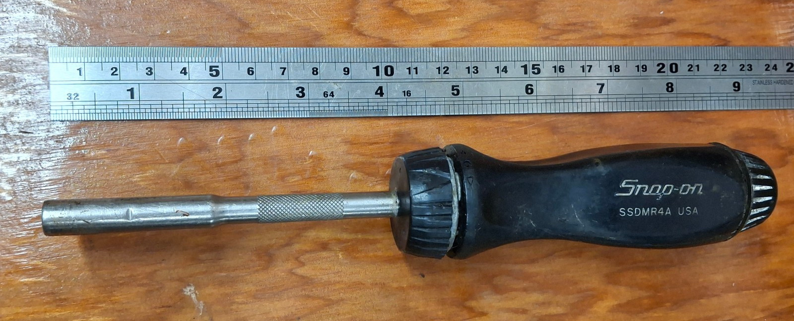 SNAP-ON SSDMR4A RATCHET SCREWDRIVER /Works Perfect See Video