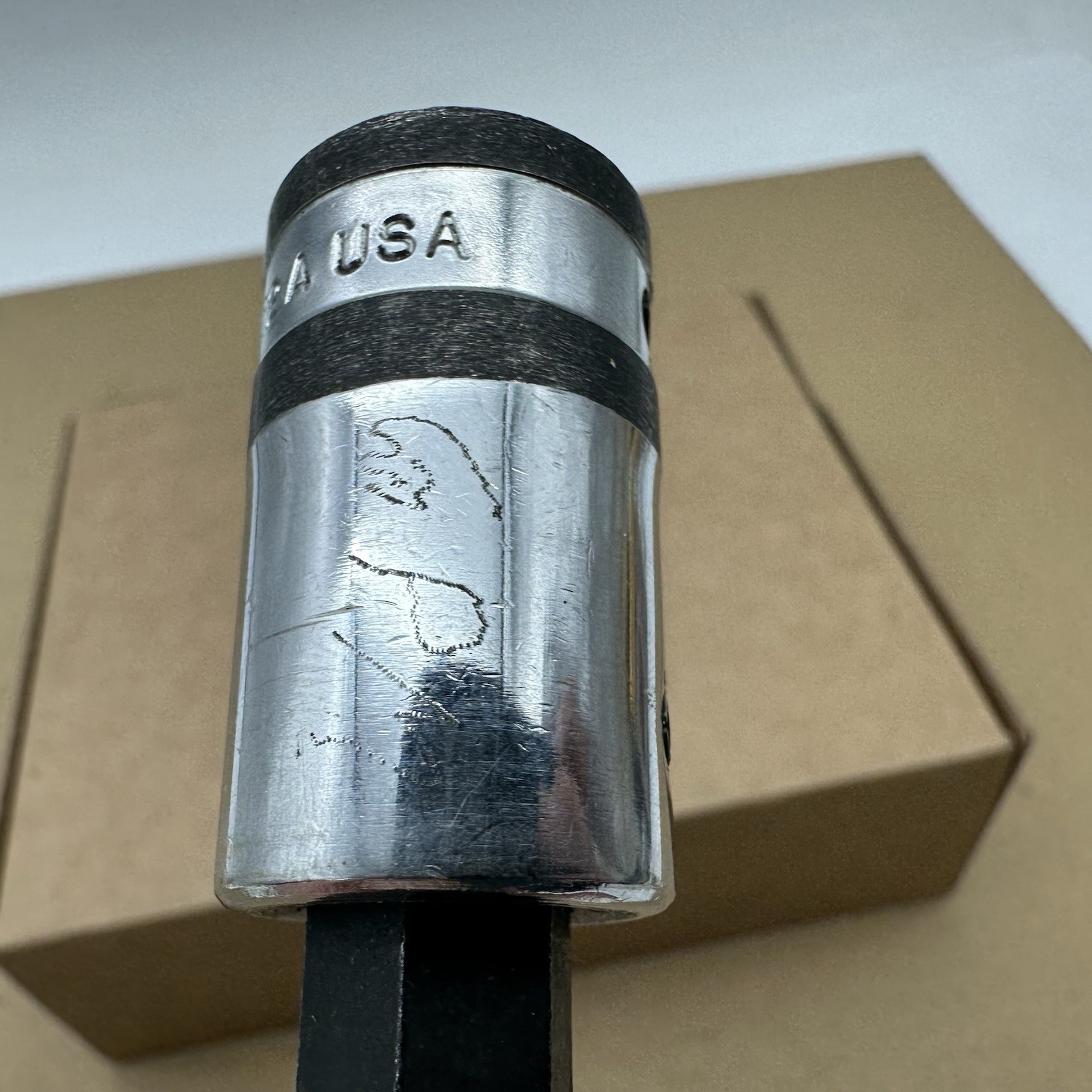 Vtg SNAP-ON Tools USA ~ 1/2″ Drive STSM12A 12mm Triple Square Bit Socket