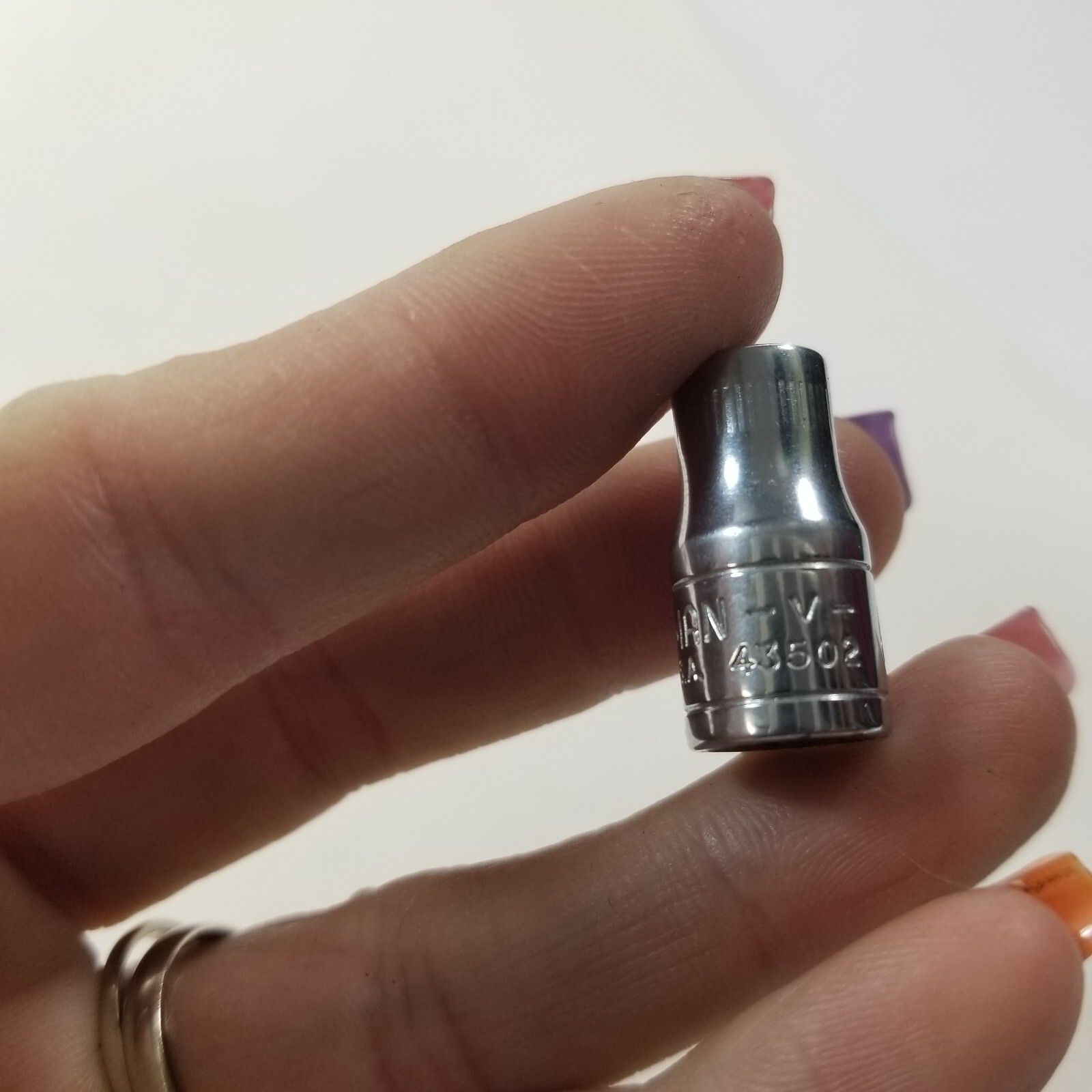 Craftsman USA 6mm 6 Point 1/4″ Drive Shallow Socket 43502 -V- Series
