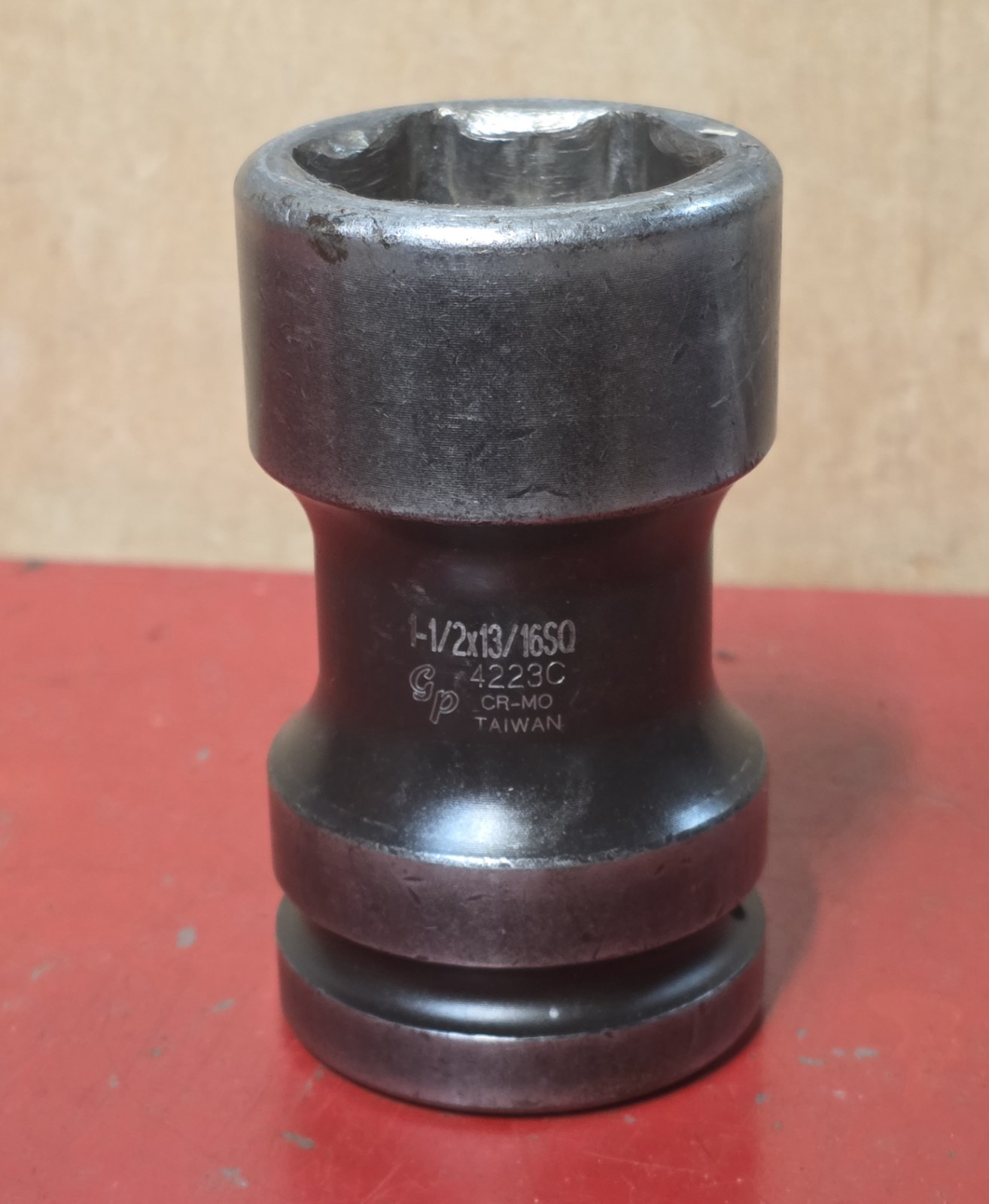 GP Grey Pneumatic 1″ Dr 1-1/2″ x 13/16″ Square Budd Wheel Impact Socket 4223C