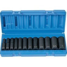 Grey Pneumatic 1213D 3/8″dr Deep Impact SAE Socket set!