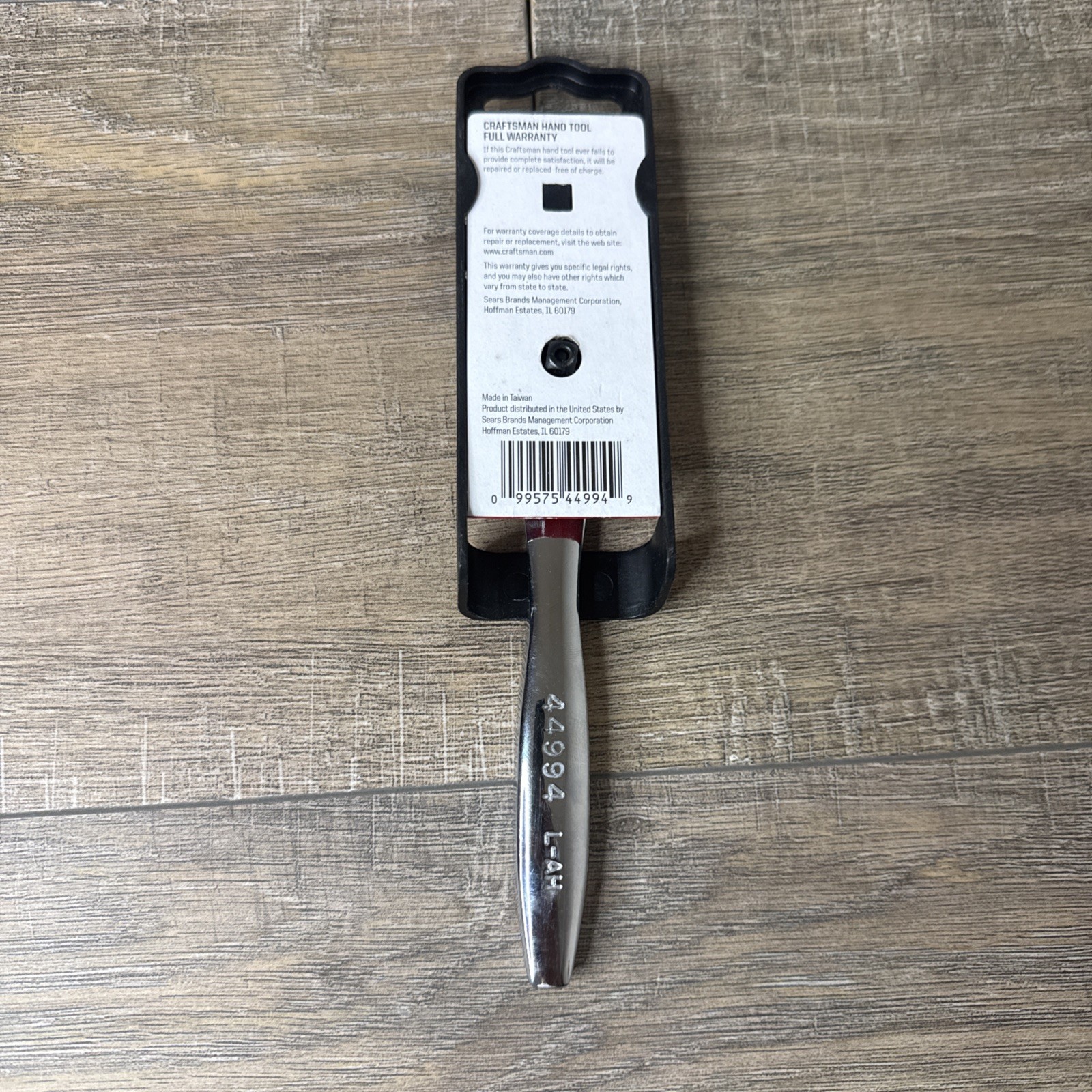 Sears Craftsman Nos 1/4” Thin Profile Full Polish Ratchet 44994 L-AH