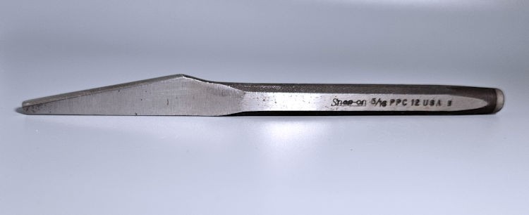 Snap-on Tools 6″ Cape Chisel PPC 12 USA