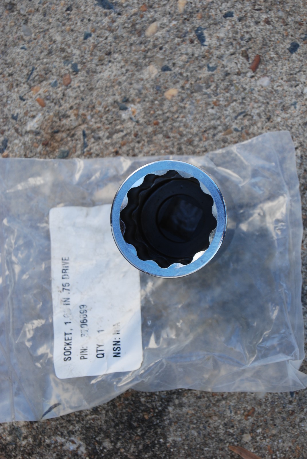 WILLIAMS H-1254 3/4″ DRIVE SOCKET 1-11/16″ 12 POINT SHALLOW SOCKET USA MADE NEW