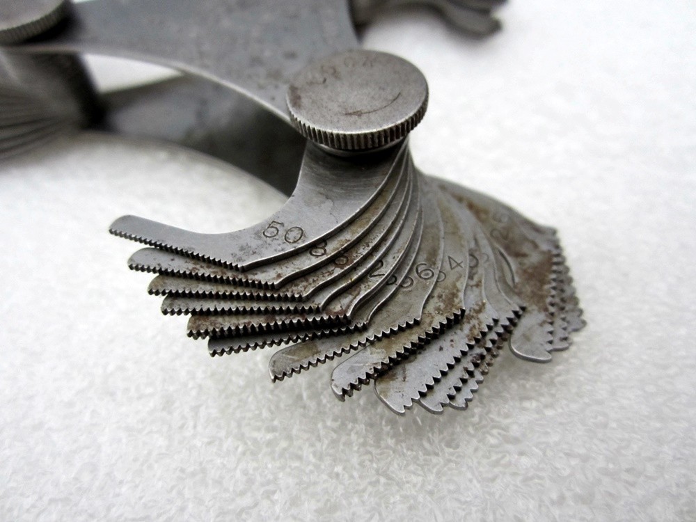 Vintage Craftsman Screw Pitch Gauge Set 4031 England