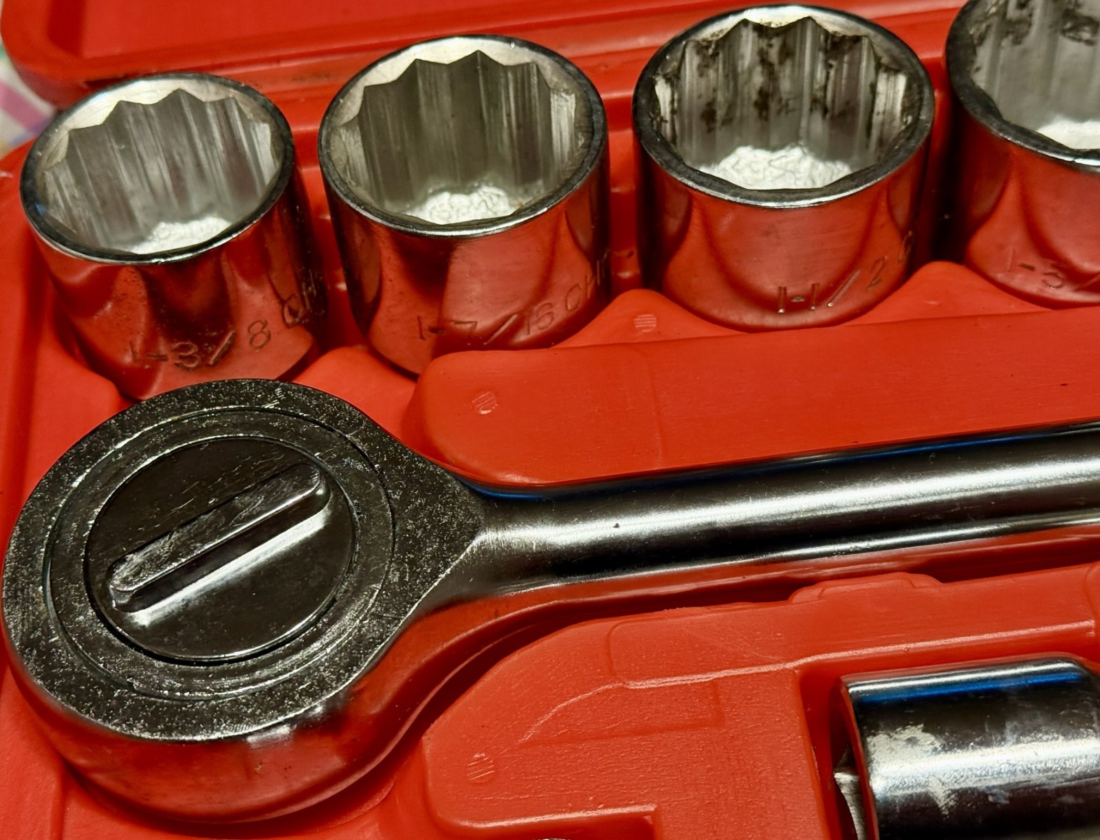 21 Piece Heavy Duty Socket Wrench Set 3/4″ Drive 7/8″ – 2″ – Sliding T & Ratchet