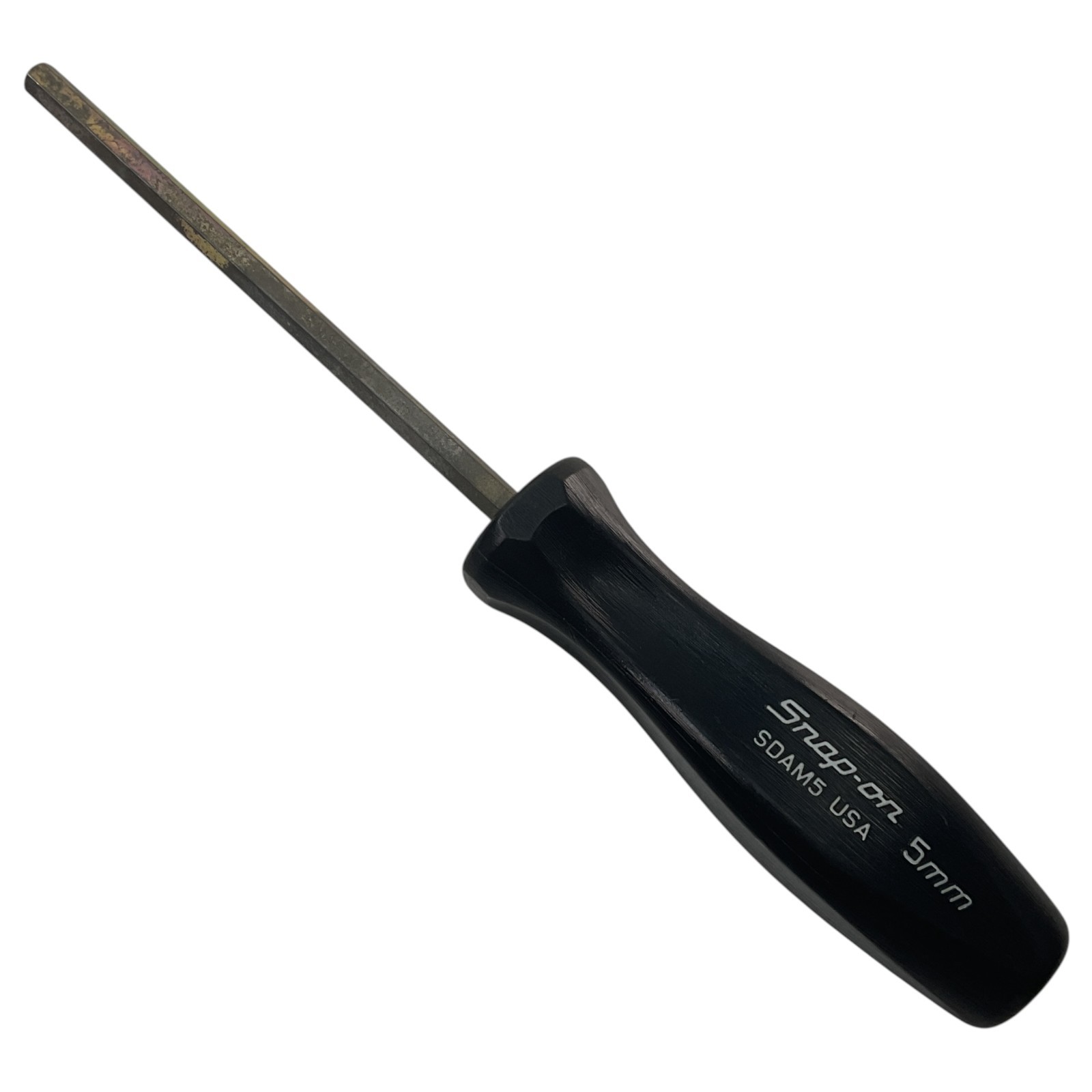 Snap-on Hex Driver 5mm SDAM5 Sold As Pictured Mechanic Tool USA Black Handle