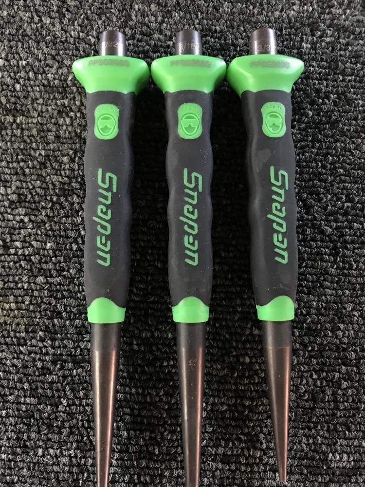 Snap-on Punch and Chisel Set of 10 PPCSG710G Soft Grip