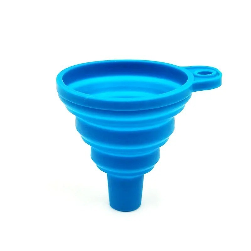 Smoul 1PCS Foldable Silicone Car Funnel Oil Fuel Fluid Filling Tool Auto
