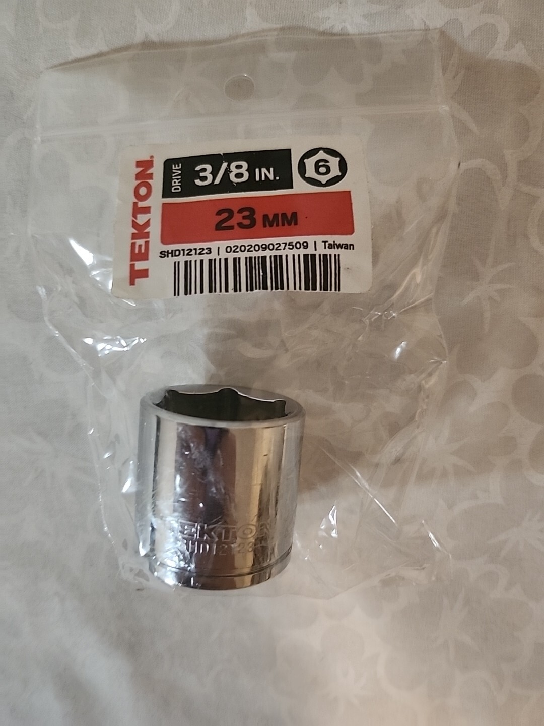 Tekton Individual 3/8” Drive Standard Metric Socket 6-point Choose From 6-23 mm