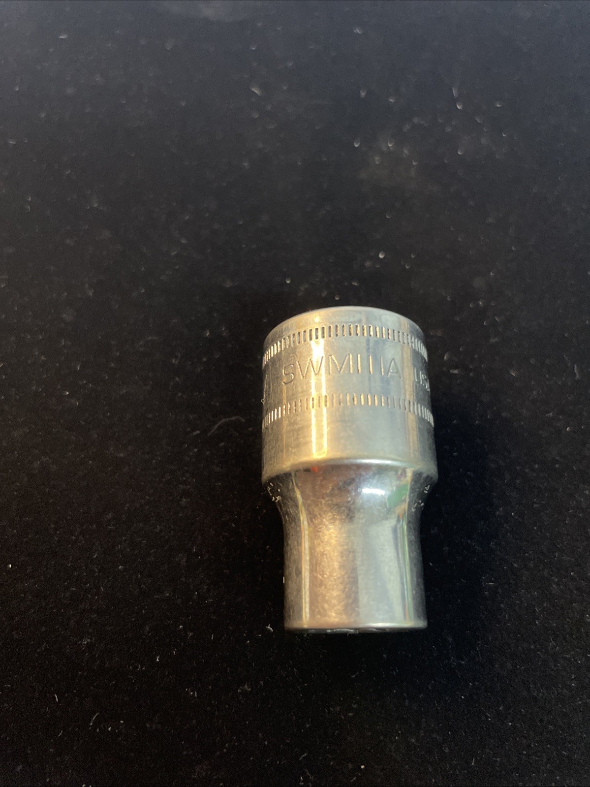 SNAP-ON SWM111A 1/2 Inch Drive 11mm 12 Point Shallow Chrome Socket – Pre Owned