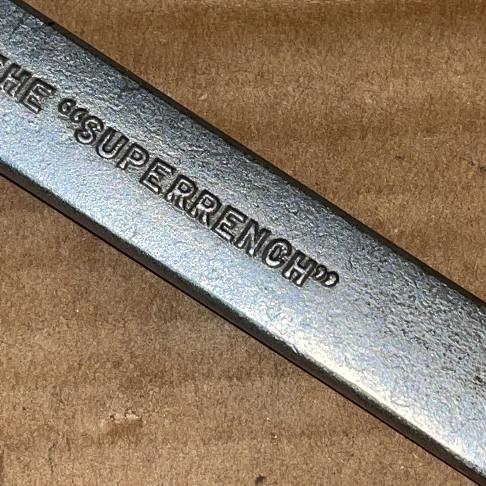 Williams USA 1031 7/8 In X 25/32 In SAE Open End Wrench Vintage Superrench