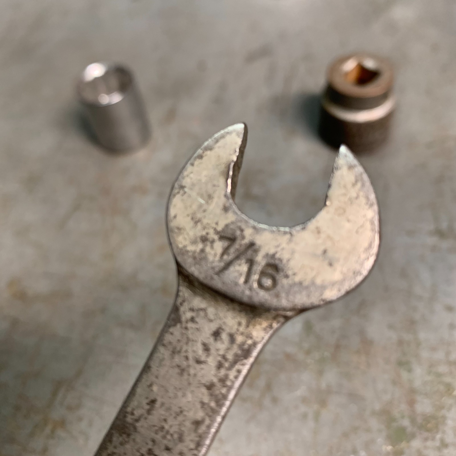 Herbrand ~ Tappet Open End 1/2 & 9/16″ Wrench ~ Sockets – 3/4″ 5/8″ 1-1/6″