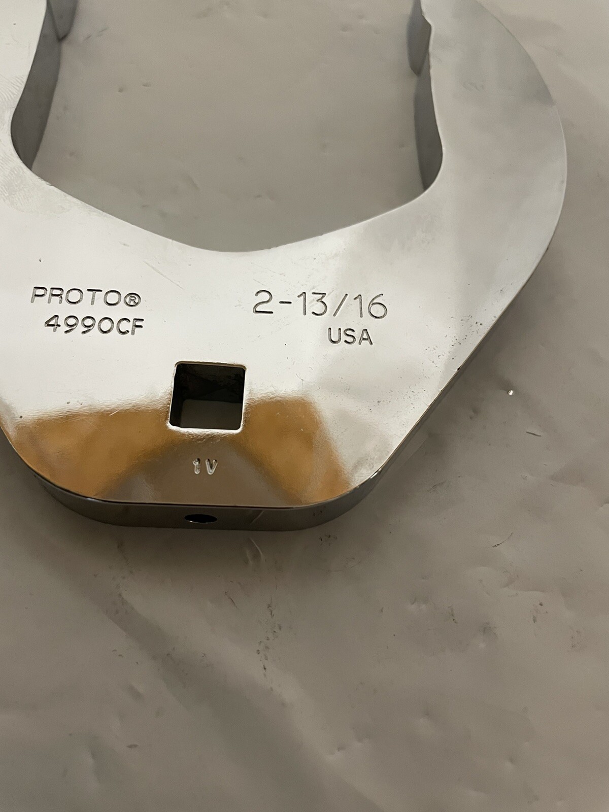 Proto Crowsfoot 2-13/16 Inch 3/8” Drive J4990CF USA