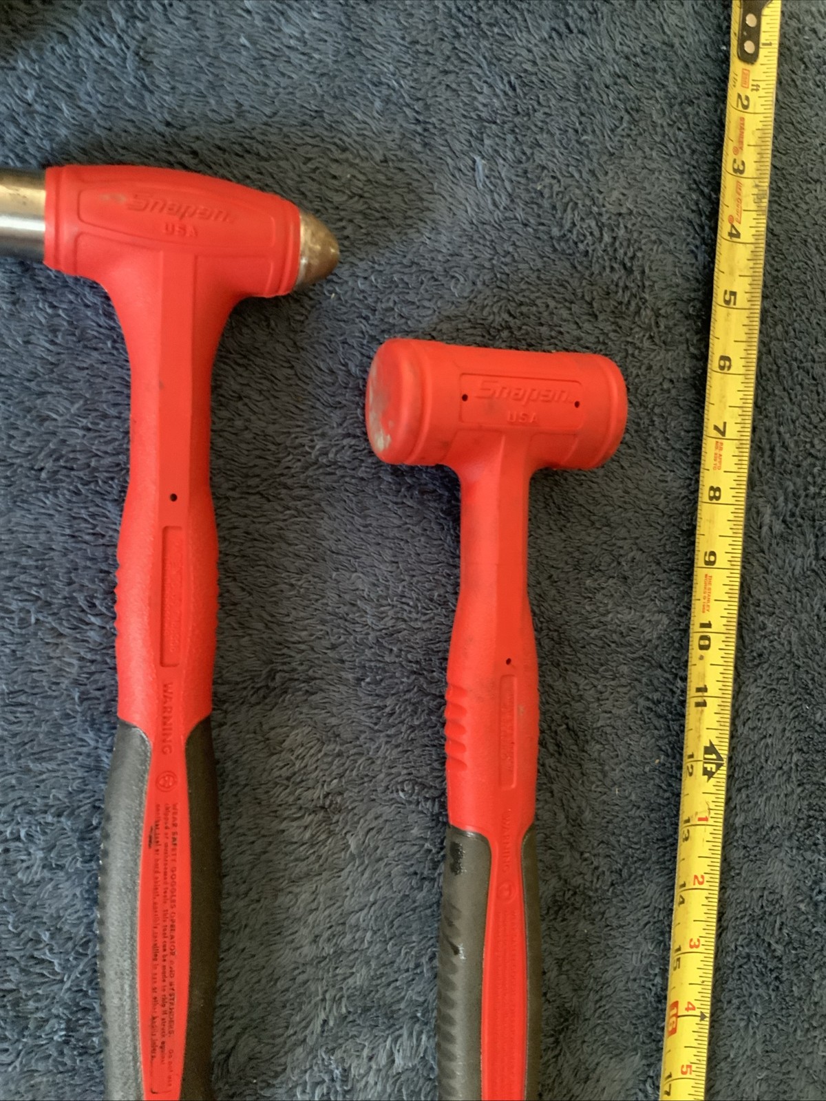 Snap On 3pc Hammer Set…see Pics….hbbd24, Hbbd8, Hbfe16….