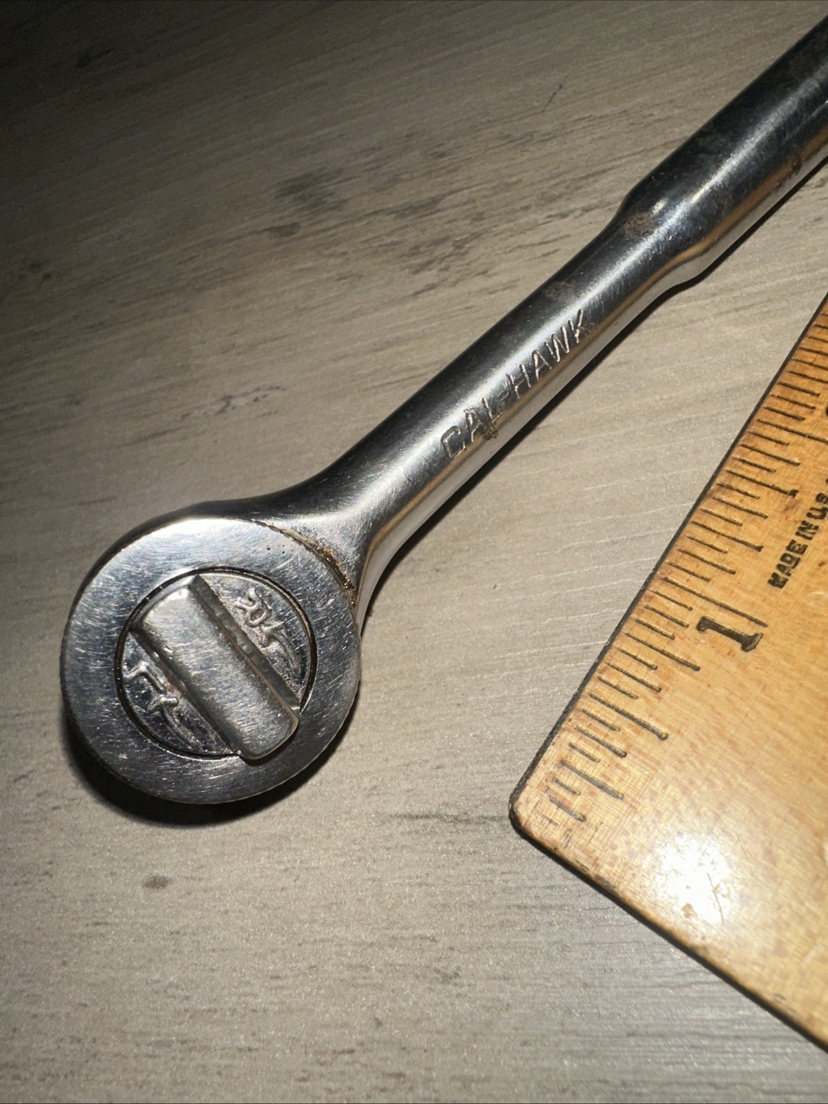 Vintage Cal-Hawk Ratchet 1/4 inch Used