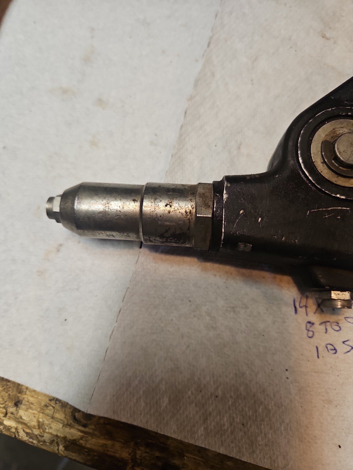 MARSON 22″ BIG DADDY RIVETER # 39010 HEAVY DUTY HAND TOOL RIVET MADE IN USA