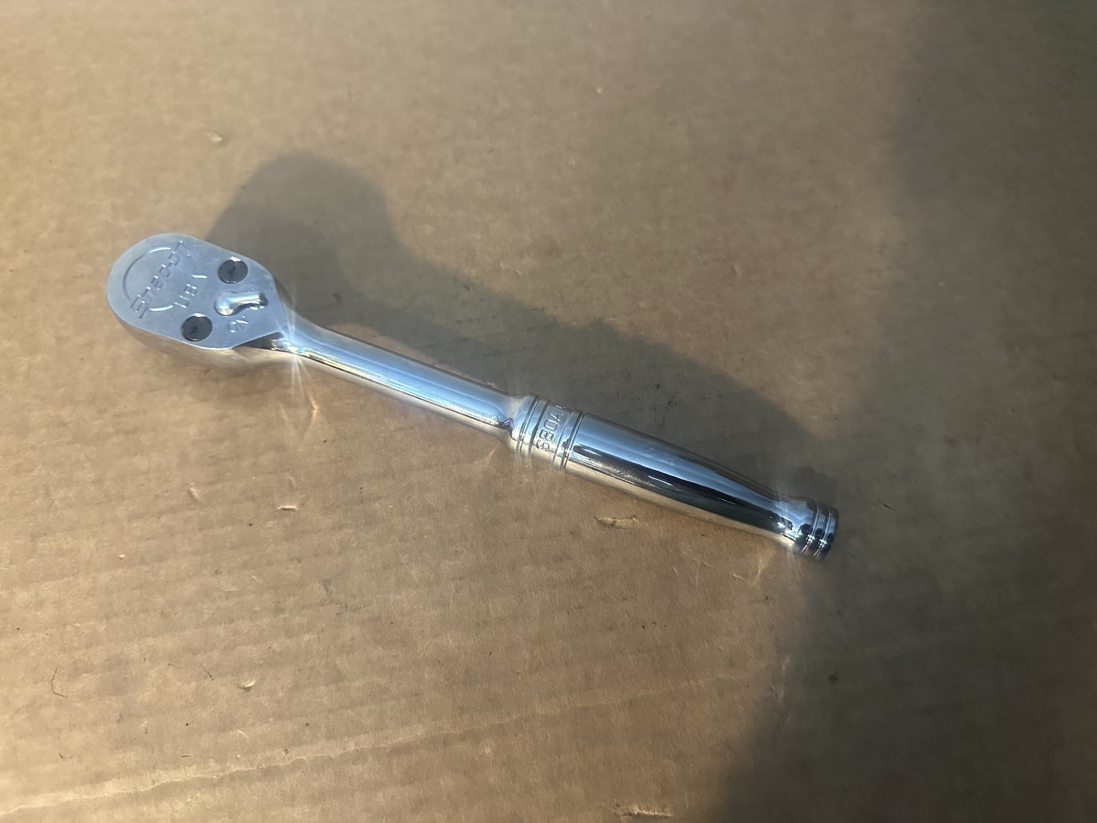 * NEW * SNAP-ON TOOLS S80A 1/2″ DRIVE CHROME RATCHET NEW STYLE DUAL 80 USA